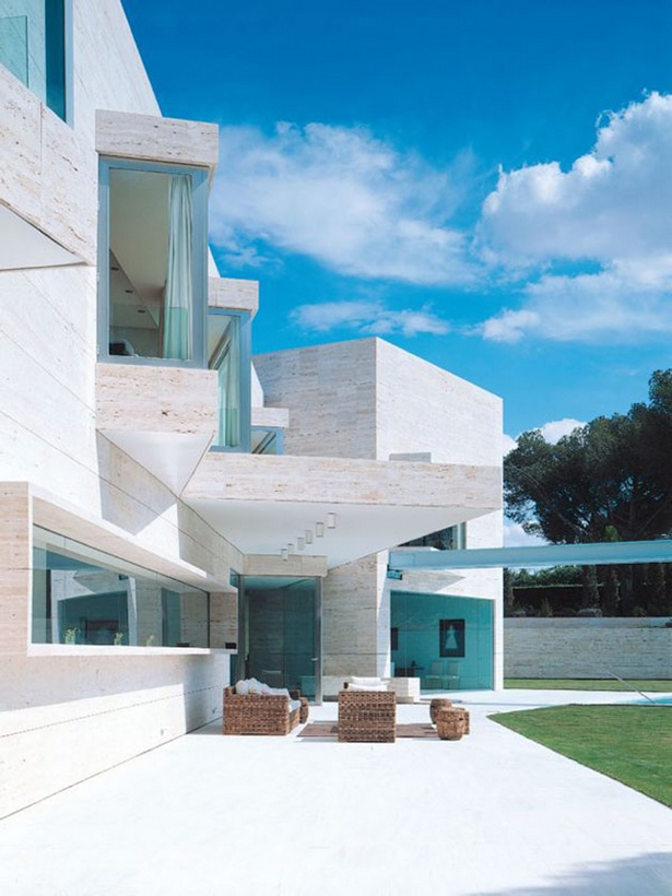 Építészet ház luxus design