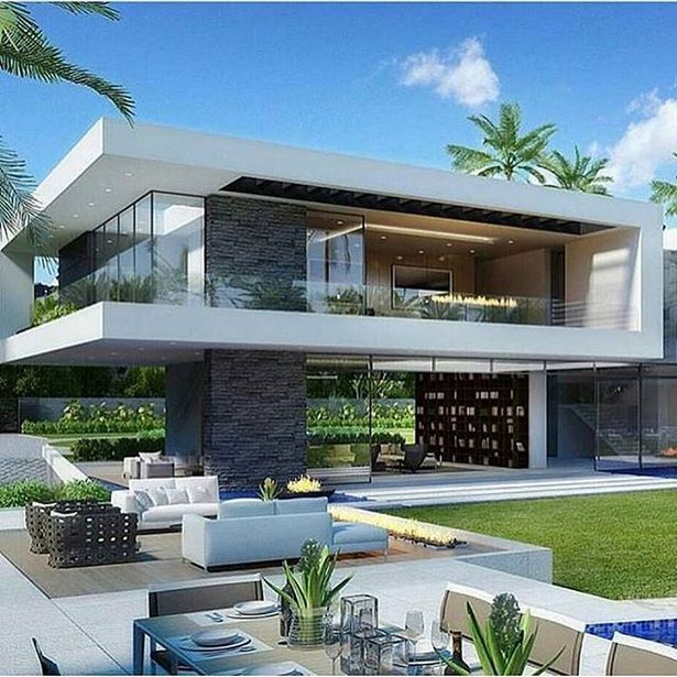 Építészet ház luxus design