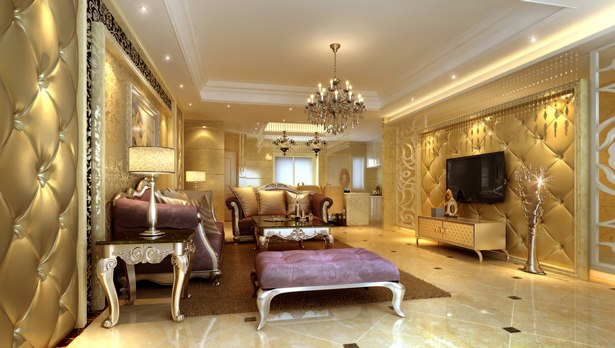 Luxus nappali belső
