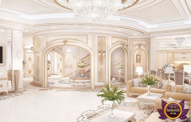 Luxus csarnok belsőépítészet