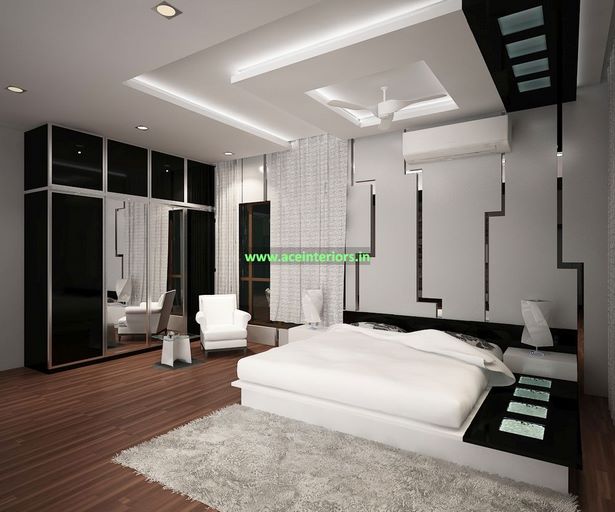 Luxus belsőépítészet hálószobákhoz