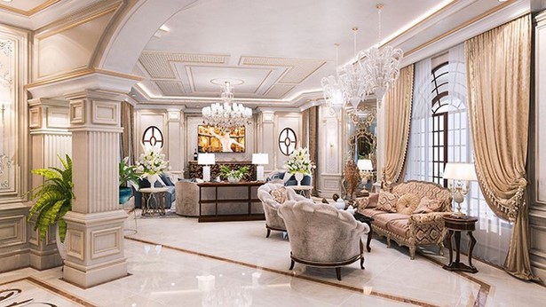Luxus belső ház