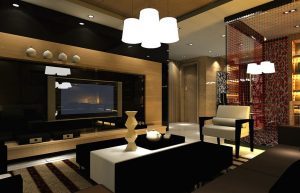 Luxus belső nappali