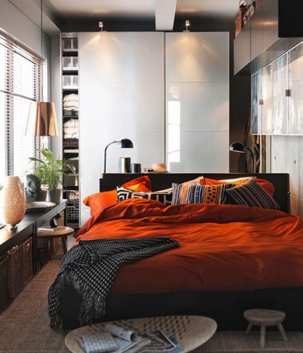 Modern hálószoba minták kis szobákhoz