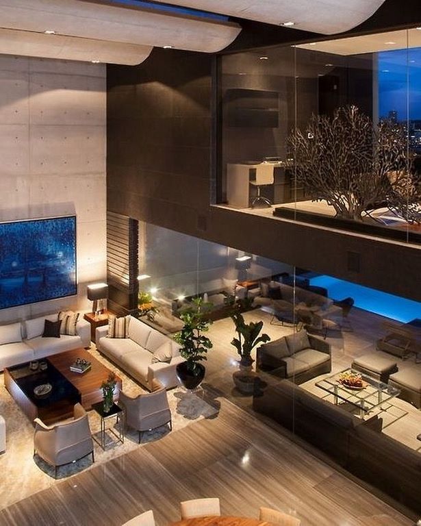 Modern luxus lakások belsőépítészet