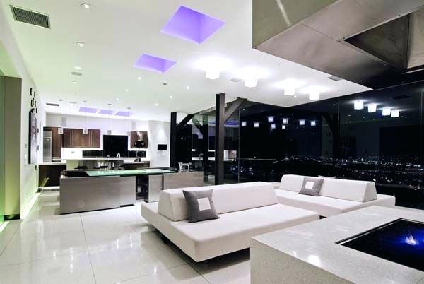 Modern luxus lakások belsőépítészet