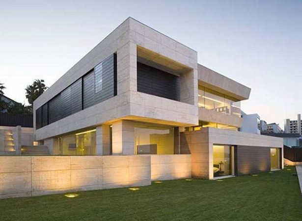 Modern minimalista ház