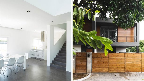 Modern minimalista ház
