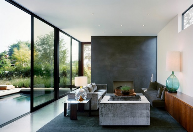 Modern minimalista szoba