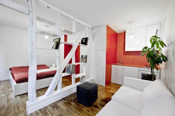Egy hálószobás lakás belsőépítészeti ötletek