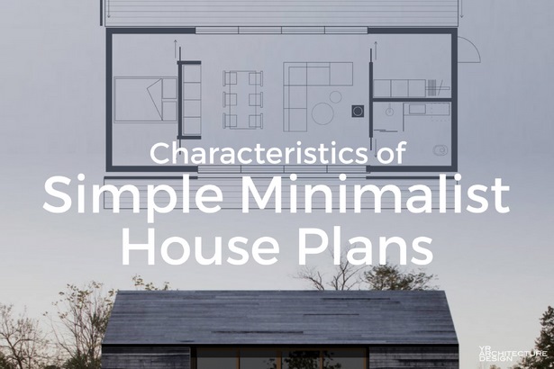 Egyszerű minimalista ház