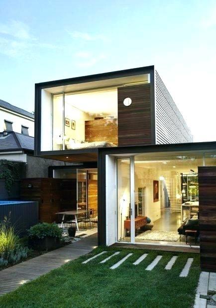 Kis minimalista ház kialakítása