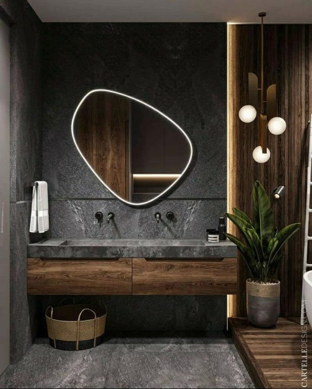 Fürdőszoba tükör ötletek 2021