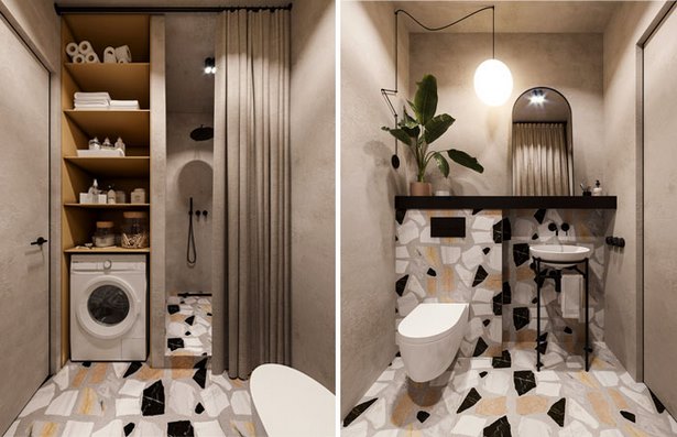 Fürdőszoba fali dekoráció ötletek 2021