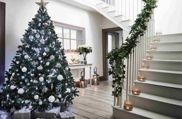 Gyönyörű otthonok karácsonyra díszítve