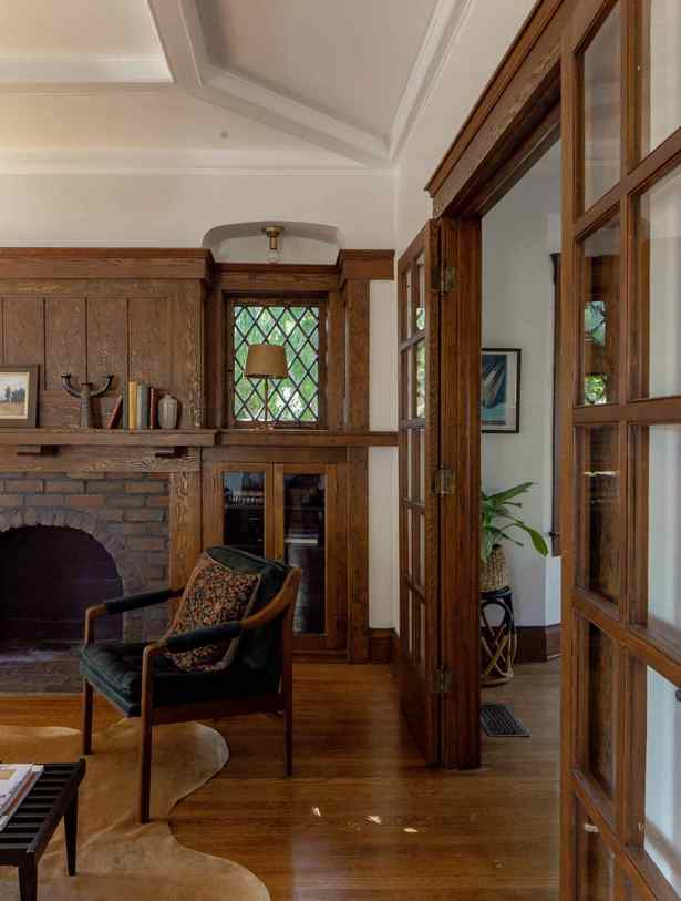 Kézműves stílusú ház belső képek