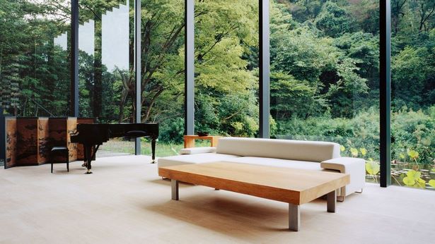 Japán stílusú minimalista ház