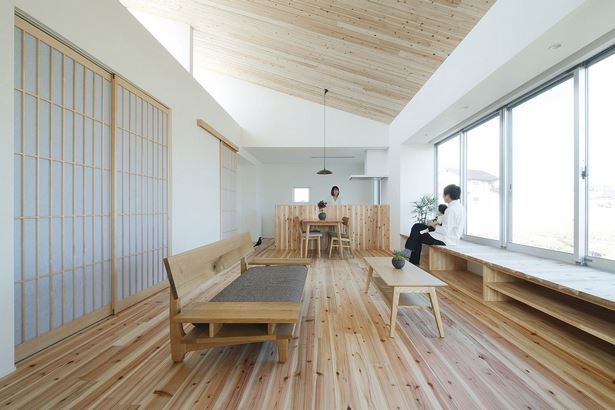 Japán stílusú minimalista ház