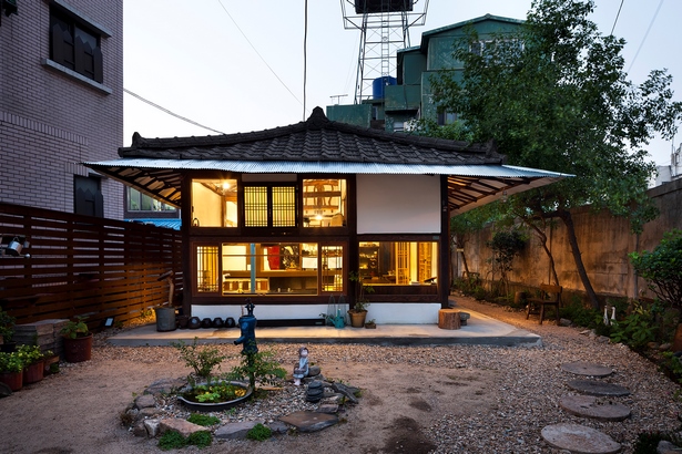 Koreai minimalista ház