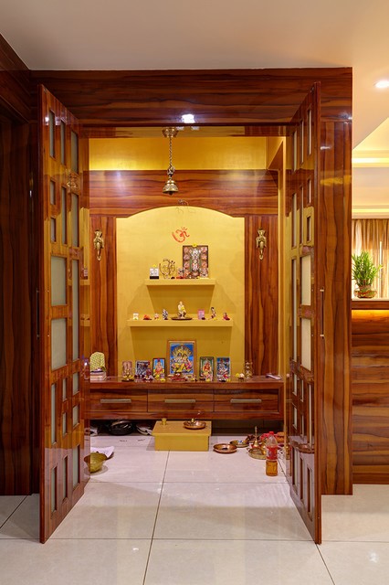 Mandir dekoráció otthon