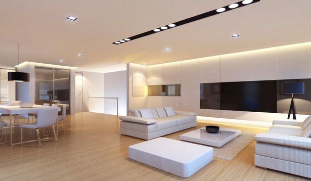 Modern nappali mennyezeti világítási ötletek