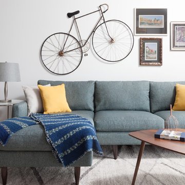 Modern nappali készletek kis helyiségekhez