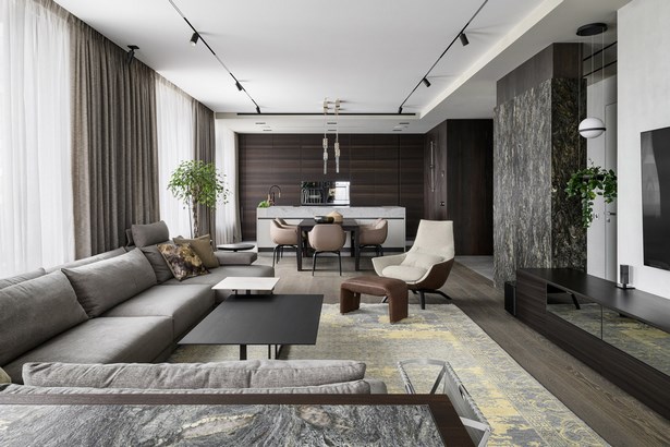 Modern luxus apartman design