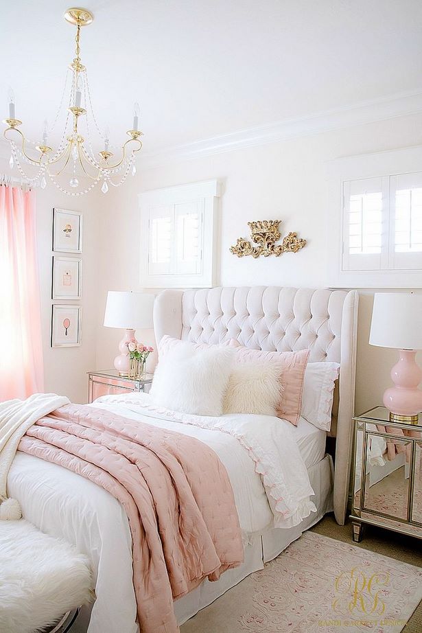 Rózsaszín szoba belsőépítészet