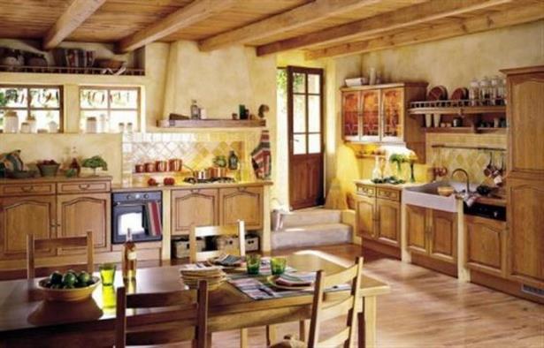Francia vidéki stílusú házak belső