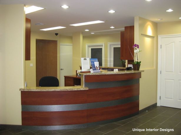 Front office design Belső