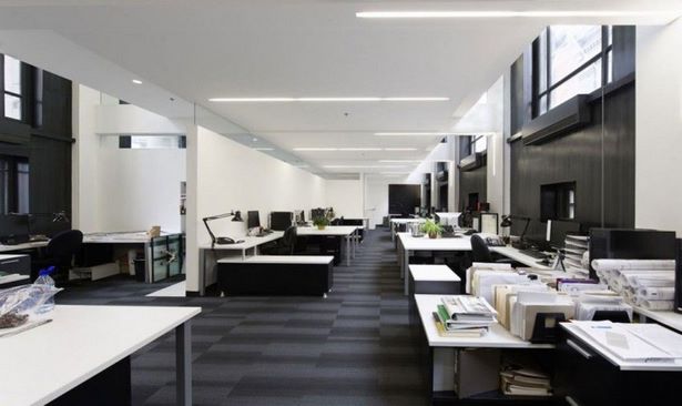 Modern irodaterületek belsőépítészet