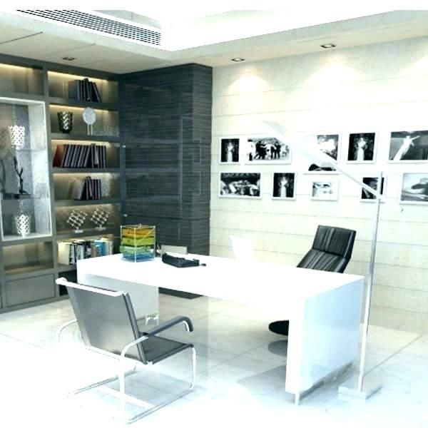 Modern kis iroda belsőépítészet