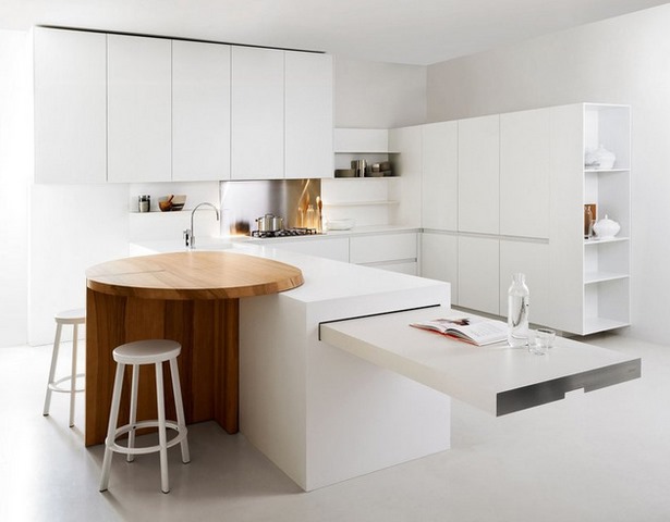 Modern fehér konyha minták