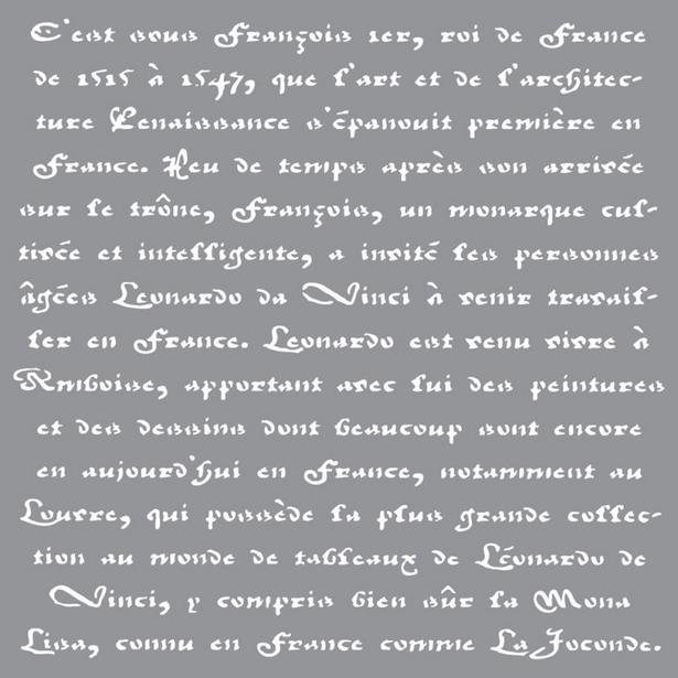 Régi francia dekoráció