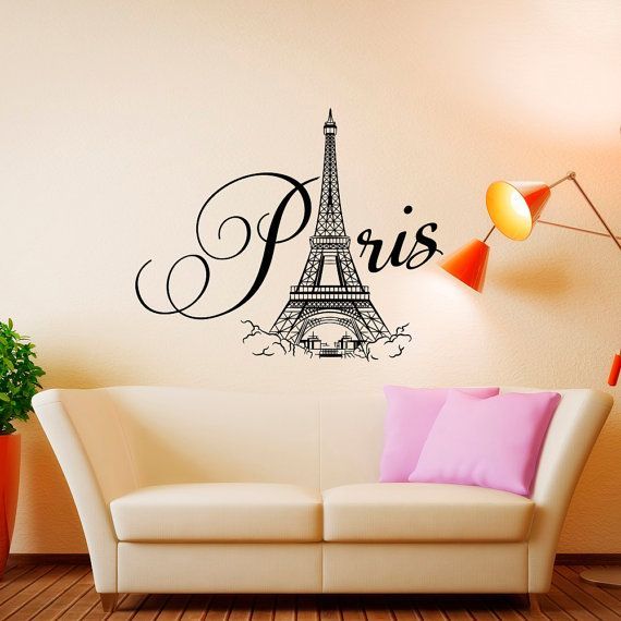 Párizs Franciaország szoba dekoráció