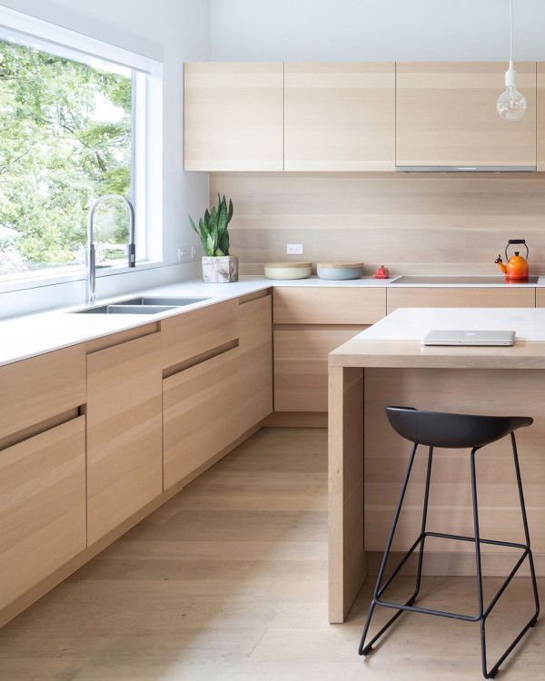 Egyszerű, modern konyha tervezés