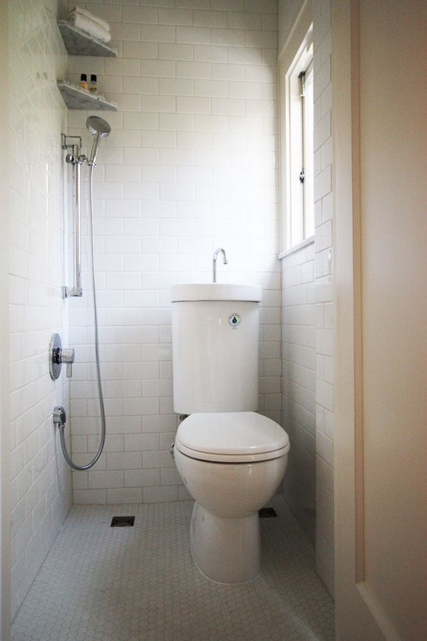 Kis fürdőszoba és WC tervezés
