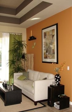 Belső színes design nappali