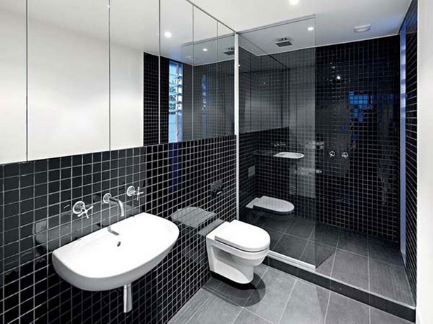 Modern belsőépítészeti fürdőszoba