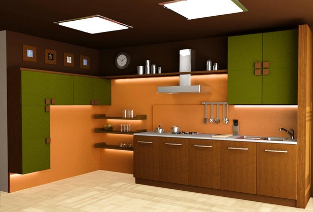 Moduláris konyha belsőépítészeti fotók