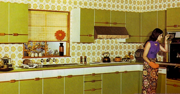 70-es évek otthoni belső tere