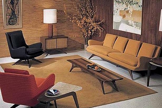 70-es évek stílusú nappali