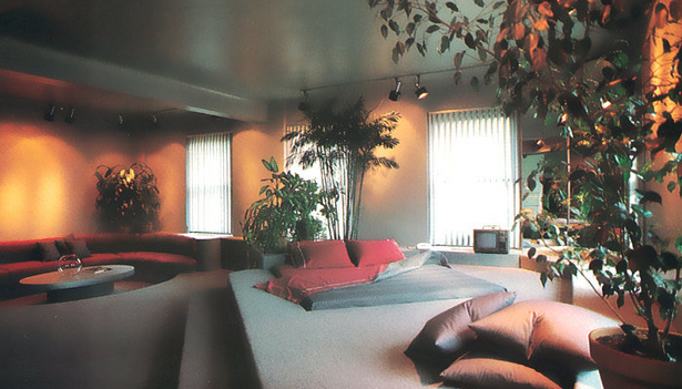 80-as évek modern ház belső