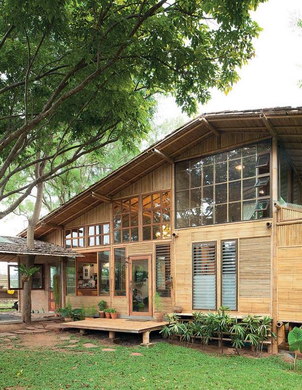 Bambusz ház design fotók
