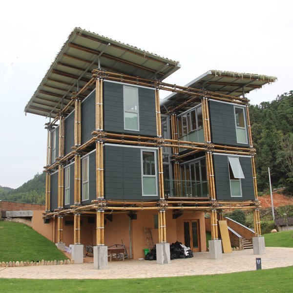 Bambusz ház design fotók