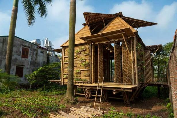 Bambusz ház ötletek