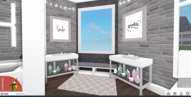 Bloxburg fürdőszoba minták