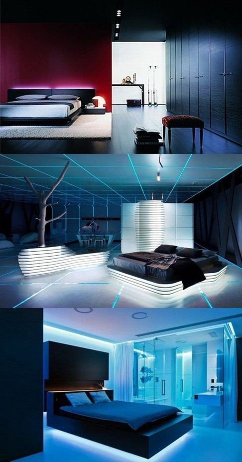 Futurisztikus hálószoba ötletek