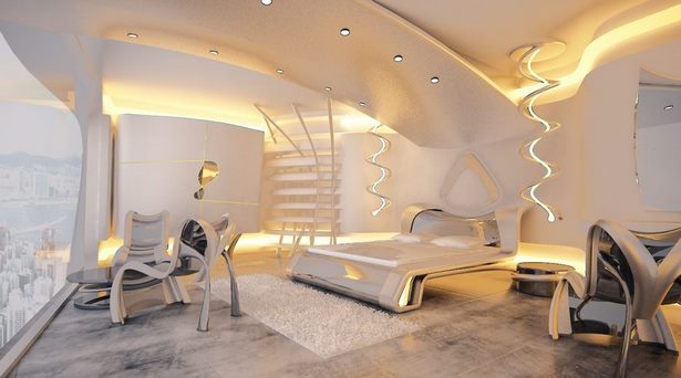 Futurisztikus szoba kialakítása