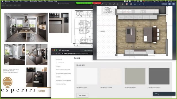 Interior designer alkalmazása online